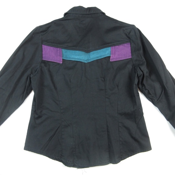 Vintage 1990's High Waist Rockies Rocky Mountain Cowgirl Jeans and Shirt Set, S - Picture 3 of 10